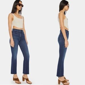 NWT! Mother The‎ Hustler Ankle Fray in color Mint Condition